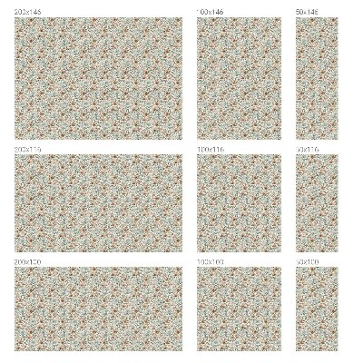 Folia mleczna na okno wzór witraż Kwiatowy wzór