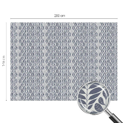 Folia okienna dekoracyjna witraż Liście wzorzyste