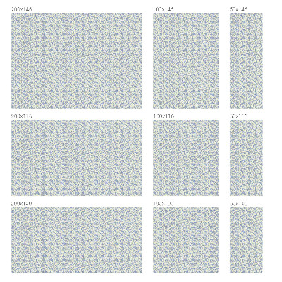 Witraż przyklejany na okno folia matowa Kwiatowy wzór