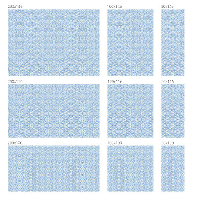 Naklejka witraż na szybę mleczna Kwiatowy ornament