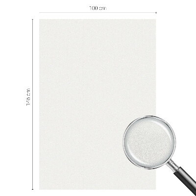 Naklejka witraż na szybę mleczna Delikatna biel