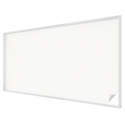 Naklejka witraż na szybę mleczna Delikatna biel