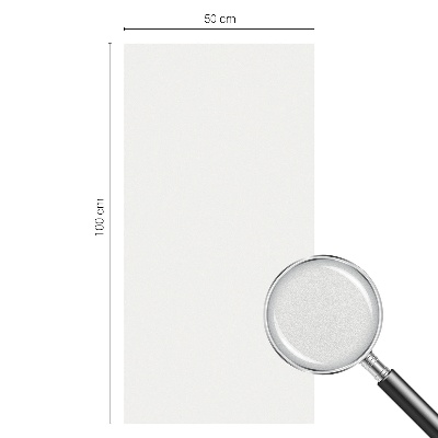 Naklejka witraż na szybę mleczna Delikatna biel