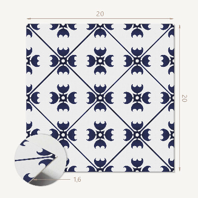 Samoprzylepne płytki na ścianę Elegancki wzór z figurami geometrycznymi
