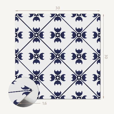 Samoprzylepne płytki na ścianę Elegancki wzór z figurami geometrycznymi