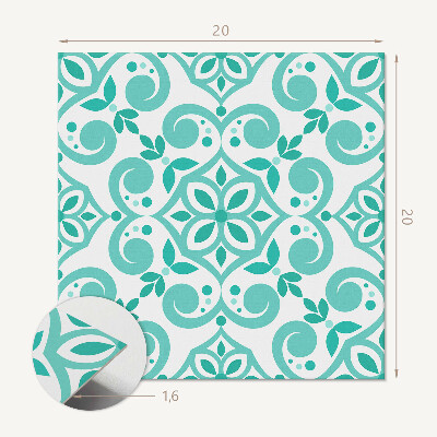 Kafelki samoprzylepne Elegancki design z roślinami
