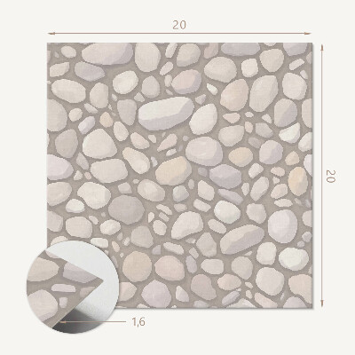 Samoprzylepne płytki Autentyczny design kamieni