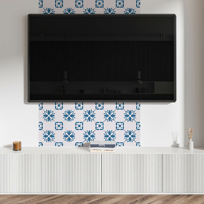 Samoprzylepne płytki na ścianę Roślinny design z kwiatami i liśćmi