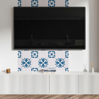 Samoprzylepne płytki na ścianę Roślinny design z kwiatami i liśćmi