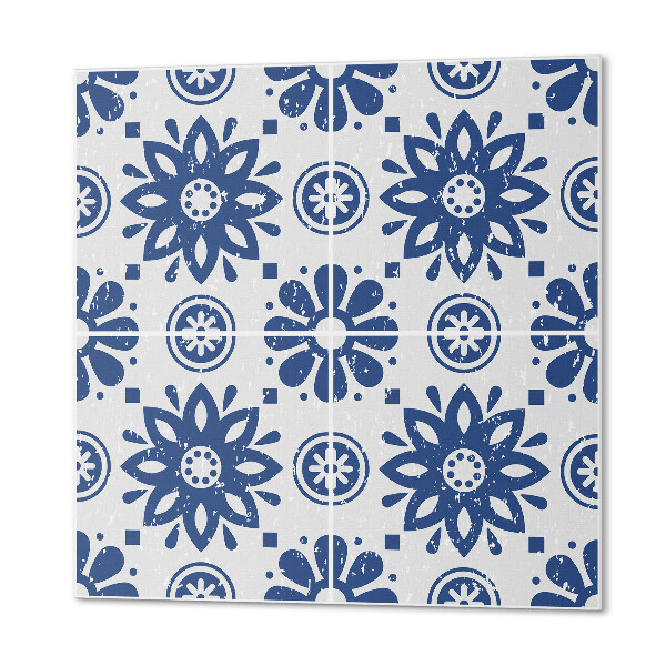 Kafelki samoprzylepne Kwiatowy design