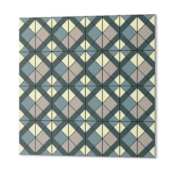 Samoprzylepne płytki Wzór geometryczny w kratkę