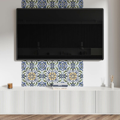 Kafelki samoprzylepne Kwiatowy design w roślinnej kompozycji