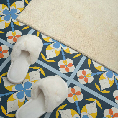 Samoprzylepne płytki na ścianę Roślinny design