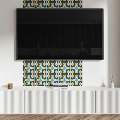 Samoprzylepne płytki na ścianę Roślinny design