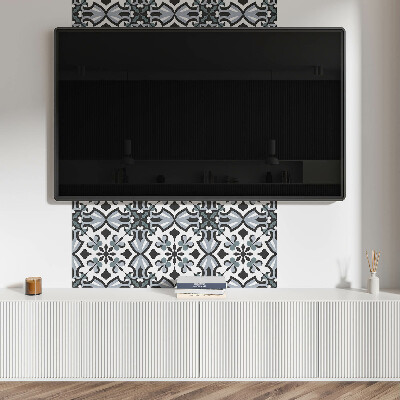 Kafelki samoprzylepne Wytworny design roślinny