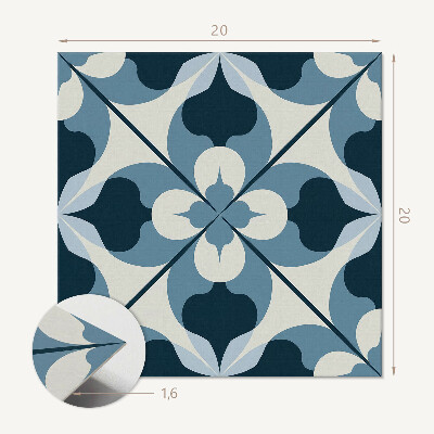 Kafelki samoprzylepne Wzór geometryczny w artystycznej odsłonie