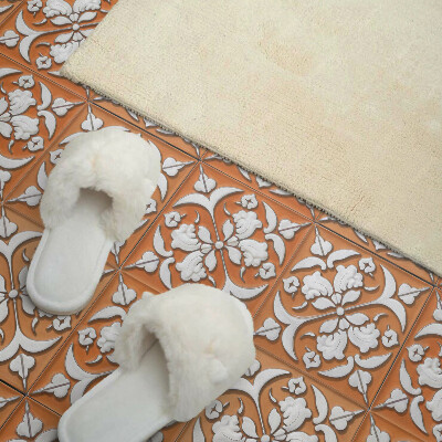 Samoprzylepne płytki na ścianę Motyw florystyczny w eleganckim wydaniu