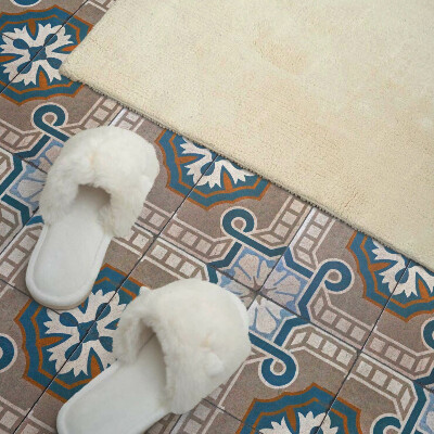 Samoprzylepne płytki na ścianę Ornamentalna mozaika w stylu graficznym