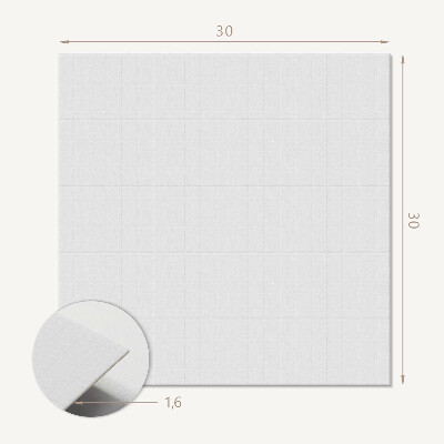 Samoprzylepne płytki Proste wzory płytek w minimalistycznym stylu