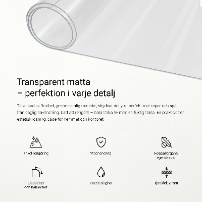Mata przezroczysta uniwersalna