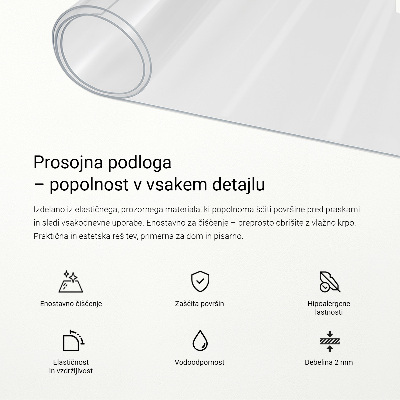 Mata przezroczysta uniwersalna