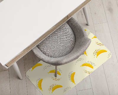Podkładka pod krzesło obrotowe Banany Kropki Łaty