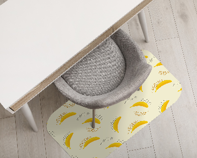 Podkładka pod krzesło obrotowe Banany Kropki Łaty