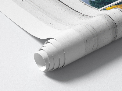 Plakat okno 102x100 Okno krajobraz