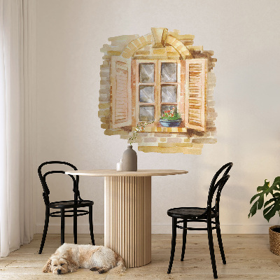 Plakat okno 93x100 Sielskie okno