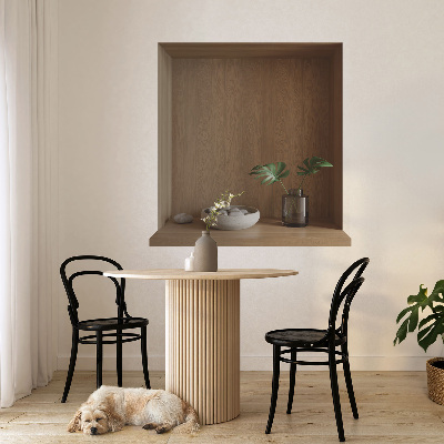 Naklejka przestrzenna 3D na ścianę 98x100 Naturalne dekoracje