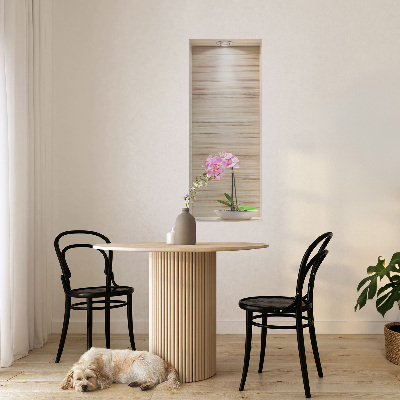 Naklejka przestrzenna 3D na ścianę 40x100 Storczyk elegancja