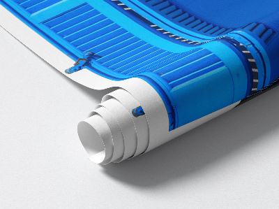 Plakat okno 130x79 Śródziemnomorski krajobraz