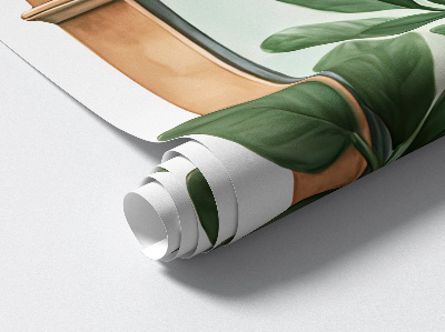 Plakat okno 91x130 Rośliny okienne.