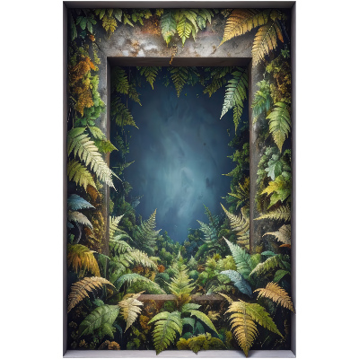 Plakat okno 85x130 Naturalna harmonia