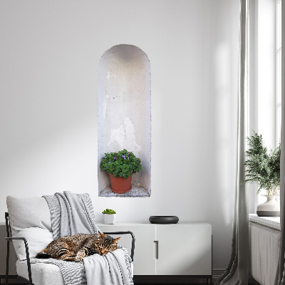 Naklejka przestrzenna 3D na ścianę 47x130 Wnęka ścienna