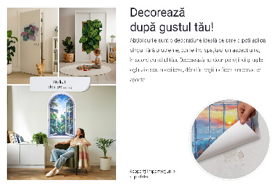 Fototapeta 3D dziura w ścianie 51x60 Słoneczna łąka