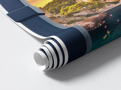 Fototapeta widok z okna 3D 43x60 Śródziemnomorski widok