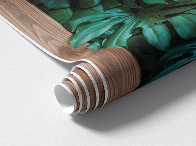 Ozdobna naklejka na ścianę 3D 40x60 Zielona kompozycja