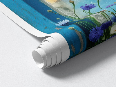 Fototapeta widok z okna 3D 53x60 Wiejski urok