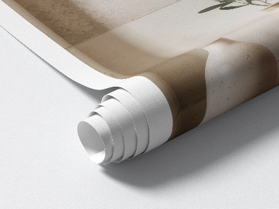 Ozdobna naklejka na ścianę 3D 54x60 Ceramiczne wazony