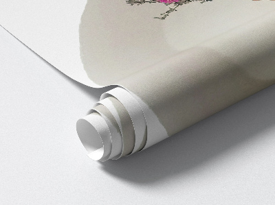 Ozdobna naklejka na ścianę 3D 60x41 Suche kwiaty