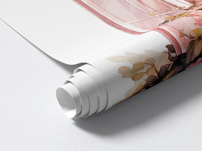 Fototapeta widok z okna 3D 76x80 Rustykalne okno