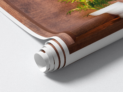 Ozdobna naklejka na ścianę 3D 23x80 Wnęki roślinne