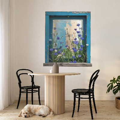 Fototapeta widok z okna 3D 71x80 Wiejski urok