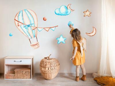 Naklejka na ścianę 100x149 Pastelowe boho akcenty w akwarelowym wydaniu