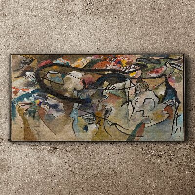 Obraz Canvas Kompozycję V Kandinsky