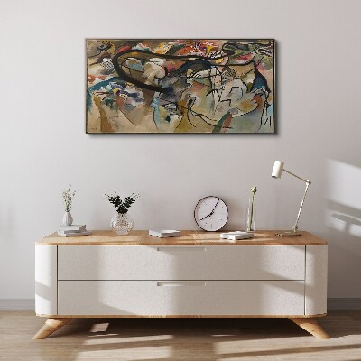 Obraz Canvas Kompozycję V Kandinsky