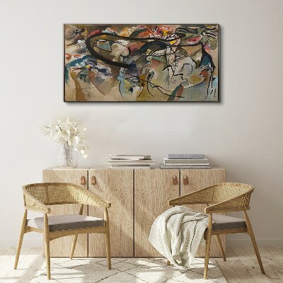 Obraz Canvas Kompozycję V Kandinsky
