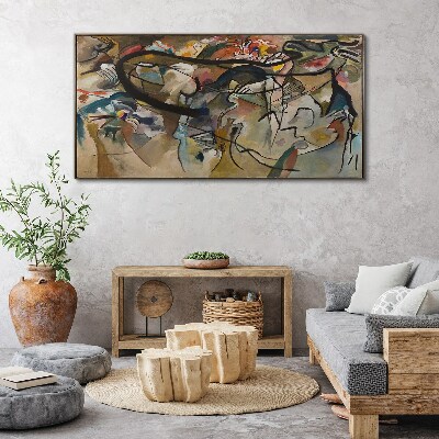Obraz Canvas Kompozycję V Kandinsky