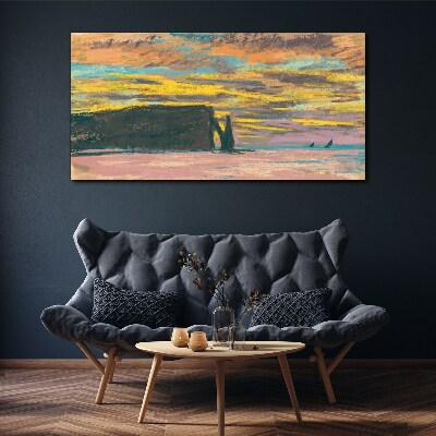 Obraz Canvas Zachód Słońca Claude Monet